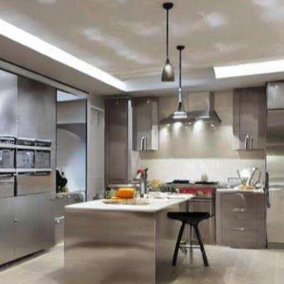 Industrial Small Kitchen False Ceiling Design