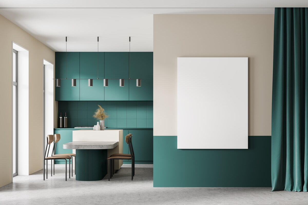 Matt Finish Green Kitchen Wall Tiles Matt Finish Green Kitchen Wall Tiles