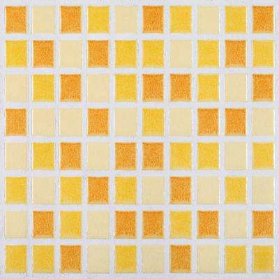 Mosaic Burnt Orange Kitchen Tiles