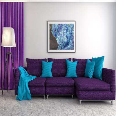 Purple Couch Living Room