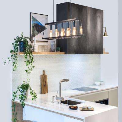 White Modular Kitchen Sunmica Designs