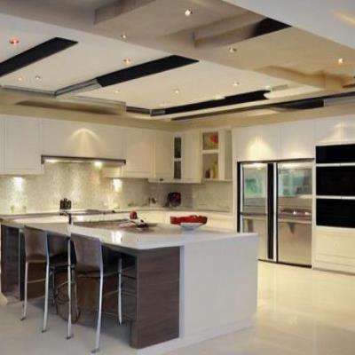 Open Kitchen False Ceiling Design