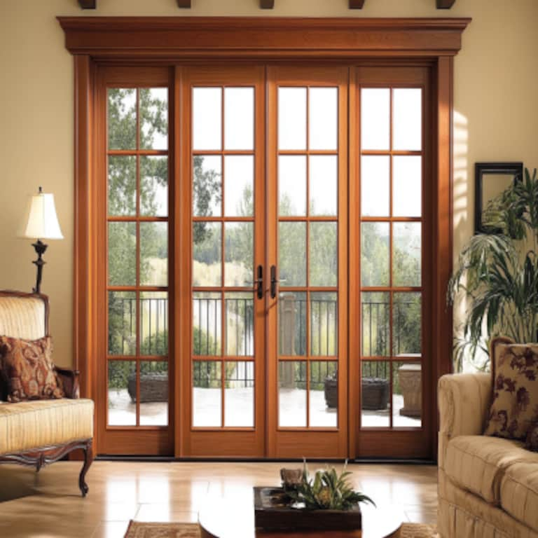 UPVC Sliding Door-Cum-Window Design For Modern Houses