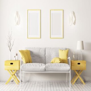 Modern Living Room Side Table Decor