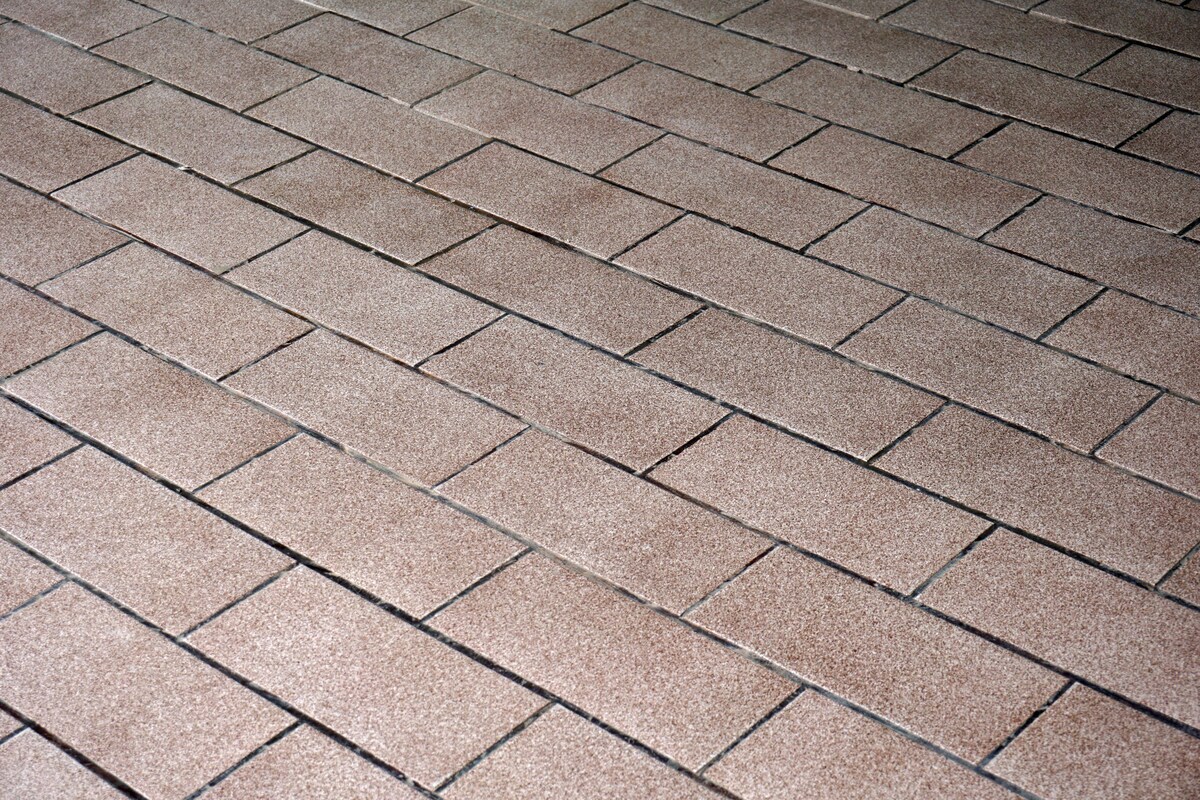 Beautifully Patterned Clay Kitchen Floor Tiles