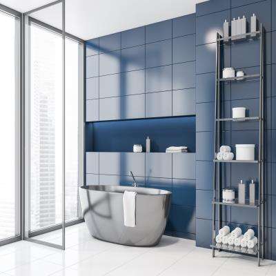 Indigo Blue Bathroom Design