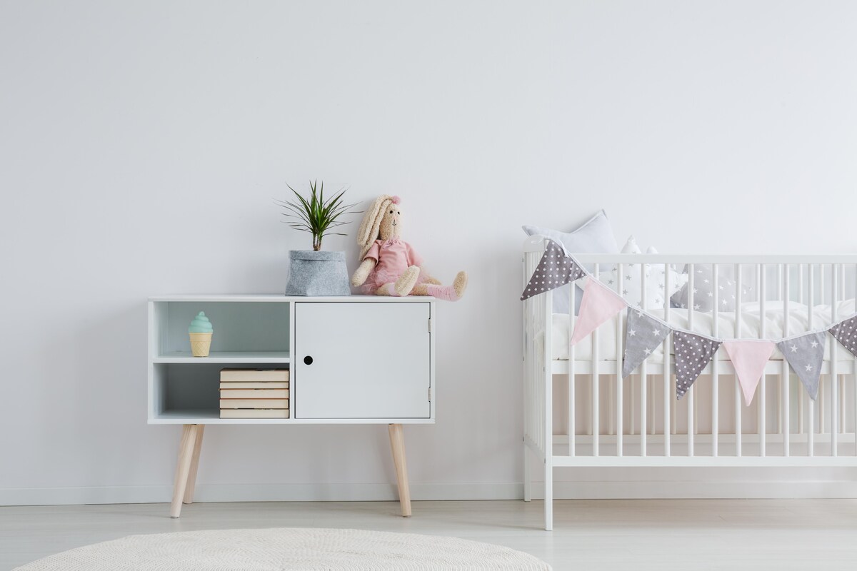 Playful Minimalistic Kids Room Design