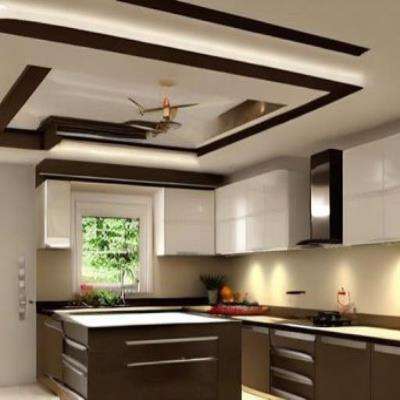 Attractive Small Kitchen False Ceiling Design