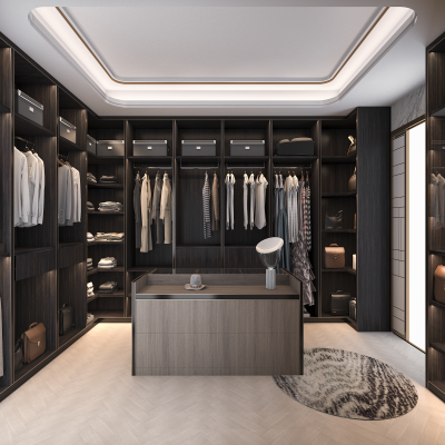 Black Wardrobe Interior