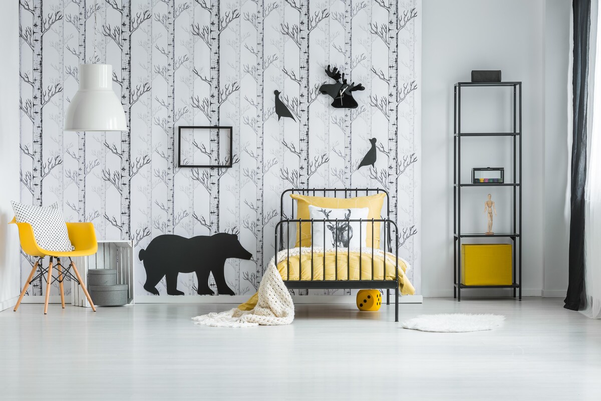 Artistic Forest Kids Room Artistic Forest Kids Room