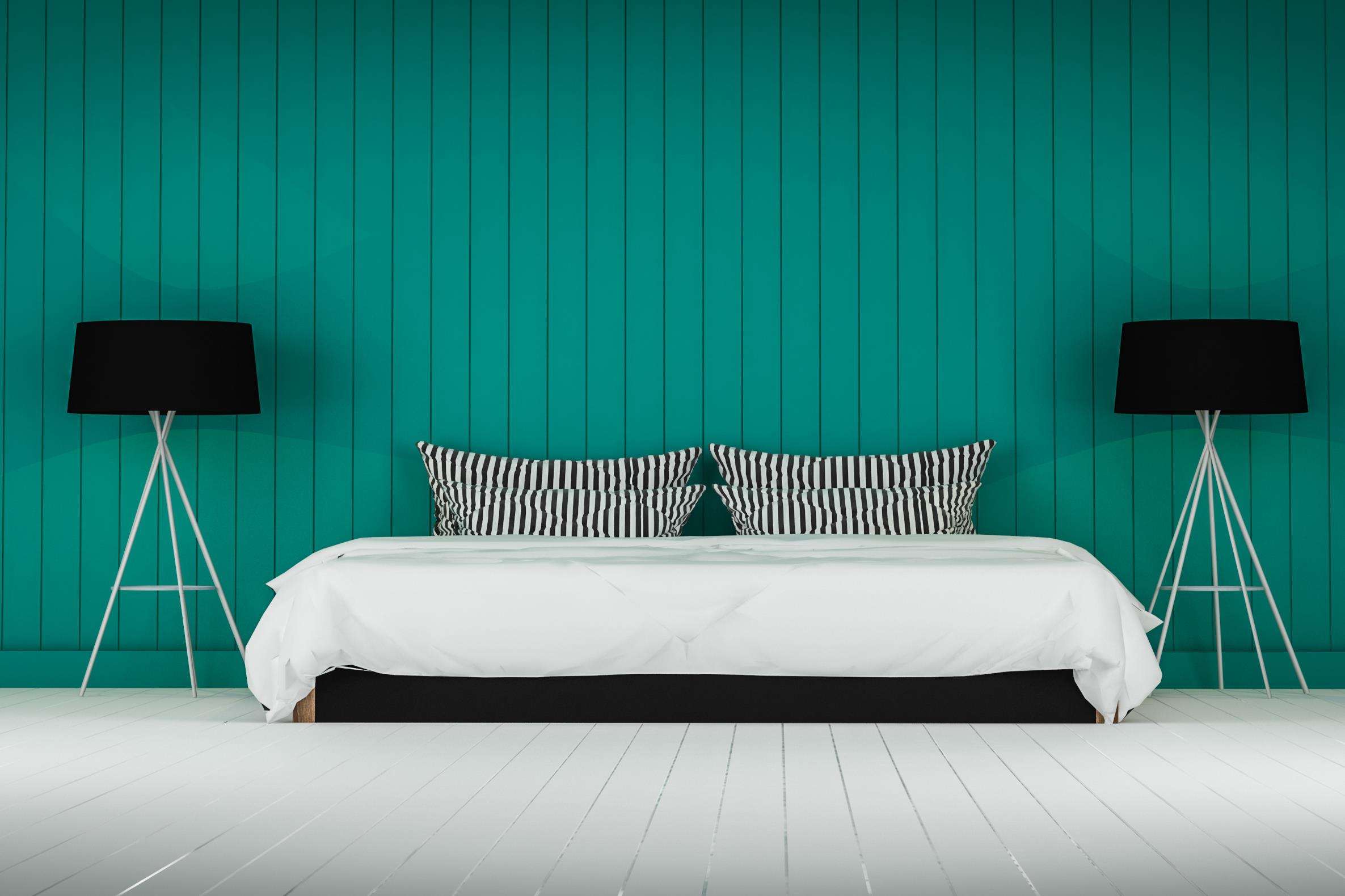 Cosy Modern Master Bedroom Design in Dual Tone