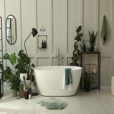 Contemporary Green Bathroom Design
