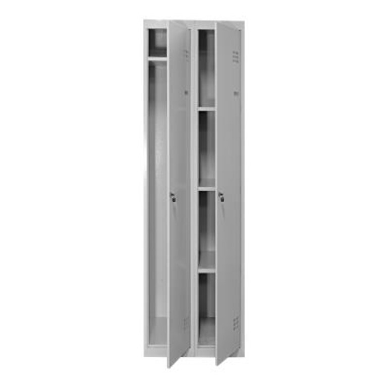 Sleek Lockable Wardrobe