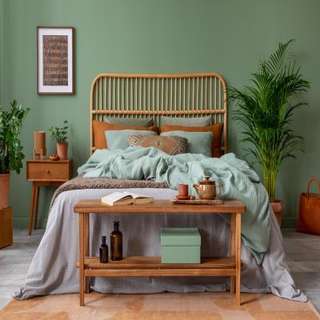 Dreamy Sage Green Master Bedroom