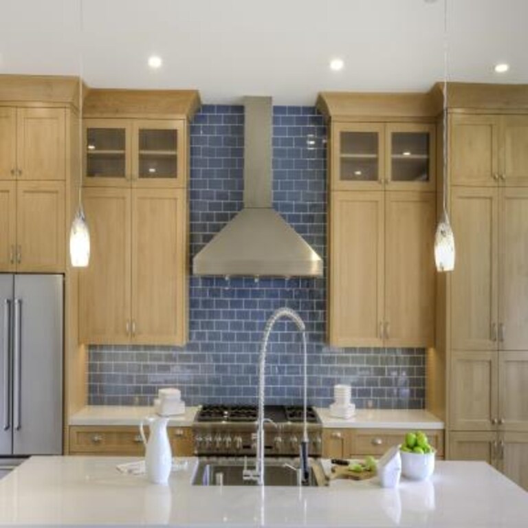 Subway Blue Kitchen Tiles