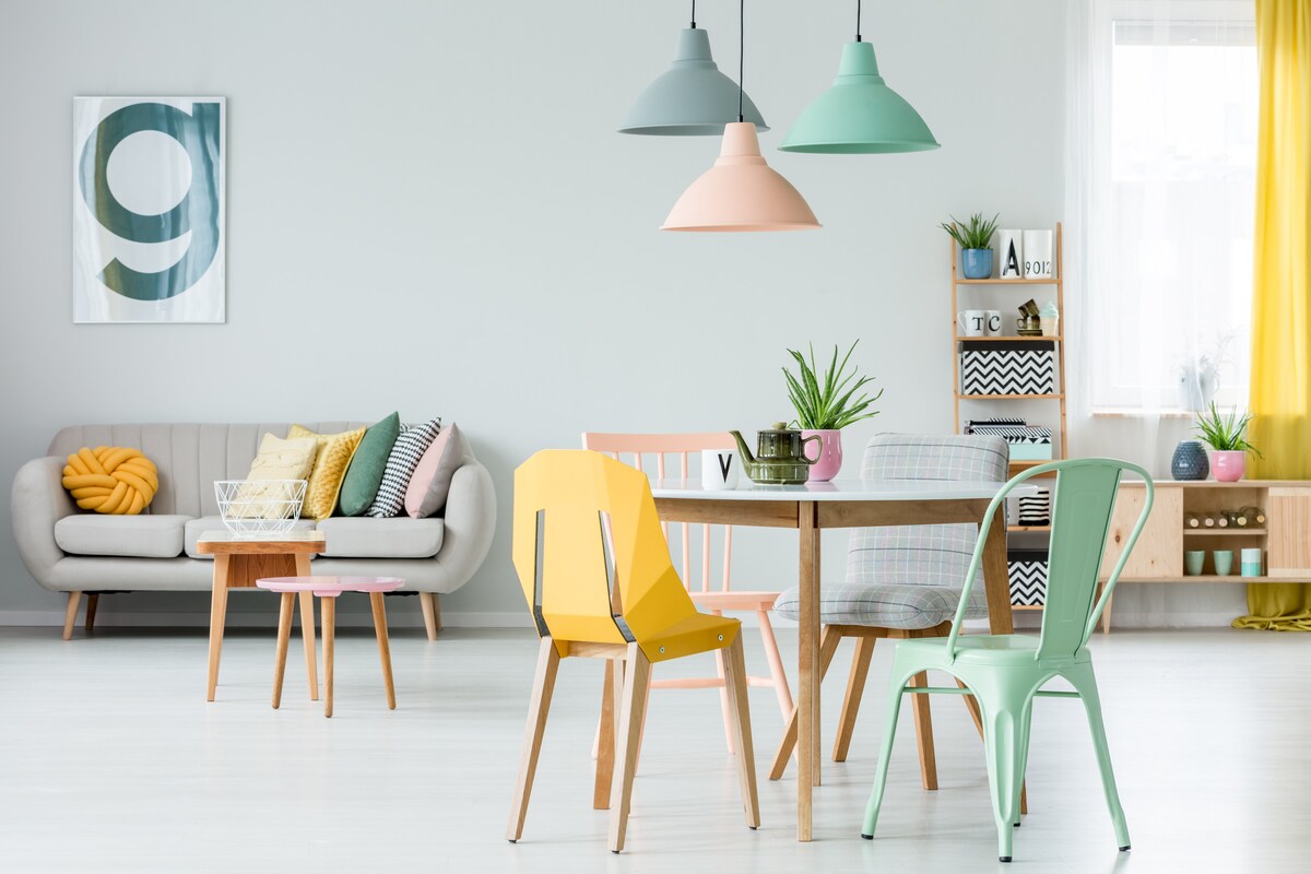 Living Room With Designer And Chic Add Ons