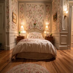 Modern Bedroom Design With A King Size Bed And Side Tables