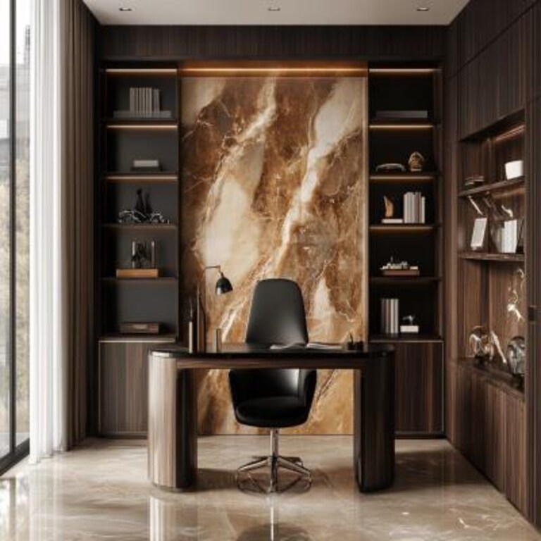 Classic Crockery Unit Design with Built-In Shelving Classic Crockery Unit Design with Built-In Shelving