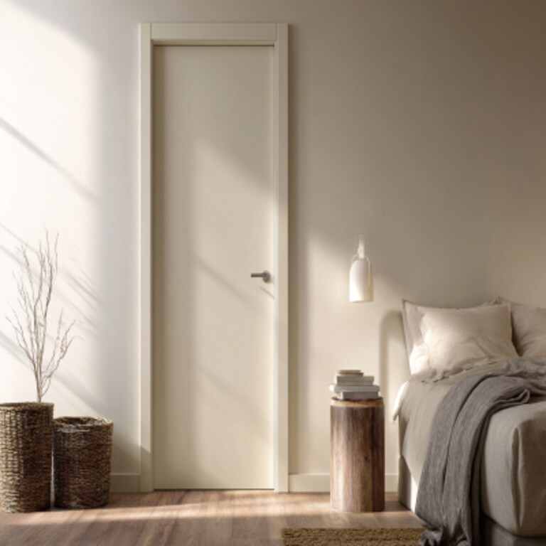 Contemporary Matte Finish Swing Door Design for Bedroom Doors