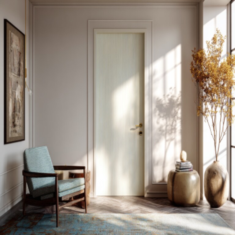 Mid-Century Modern Matte Swing Single Door Design Mid-Century Modern Matte Swing Single Door Design