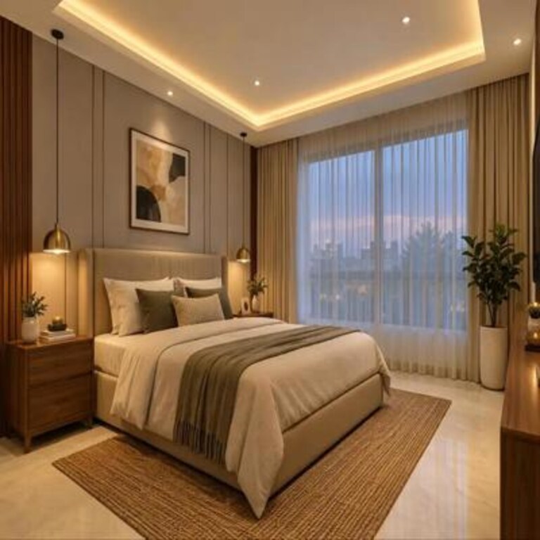 Modern Ceiling Design With Cove Lights For Bedroom Modern Ceiling Design With Cove Lights For Bedroom