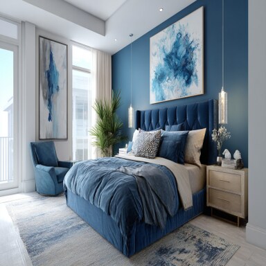 84 Blue Bedroom Interior Design Ideas & Images 2026
