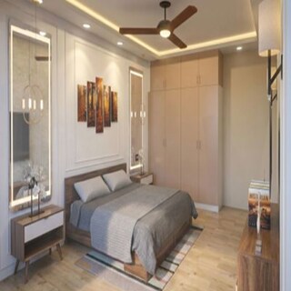 Modern Master Bedroom Design with Wooden Flooring