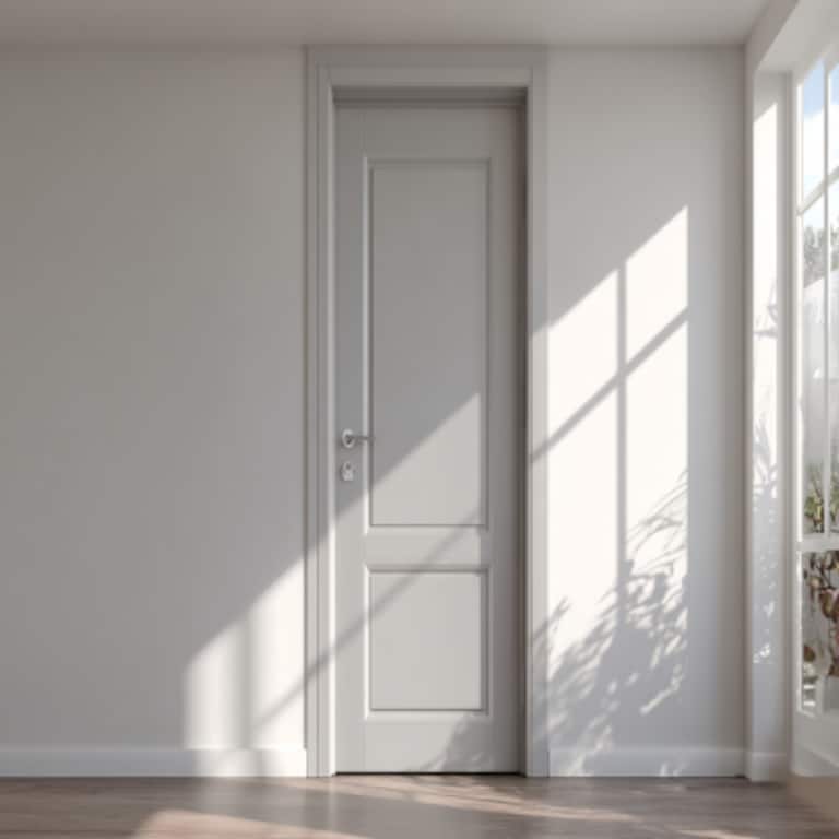 Modern Matte Finish Swing Single Door Design
