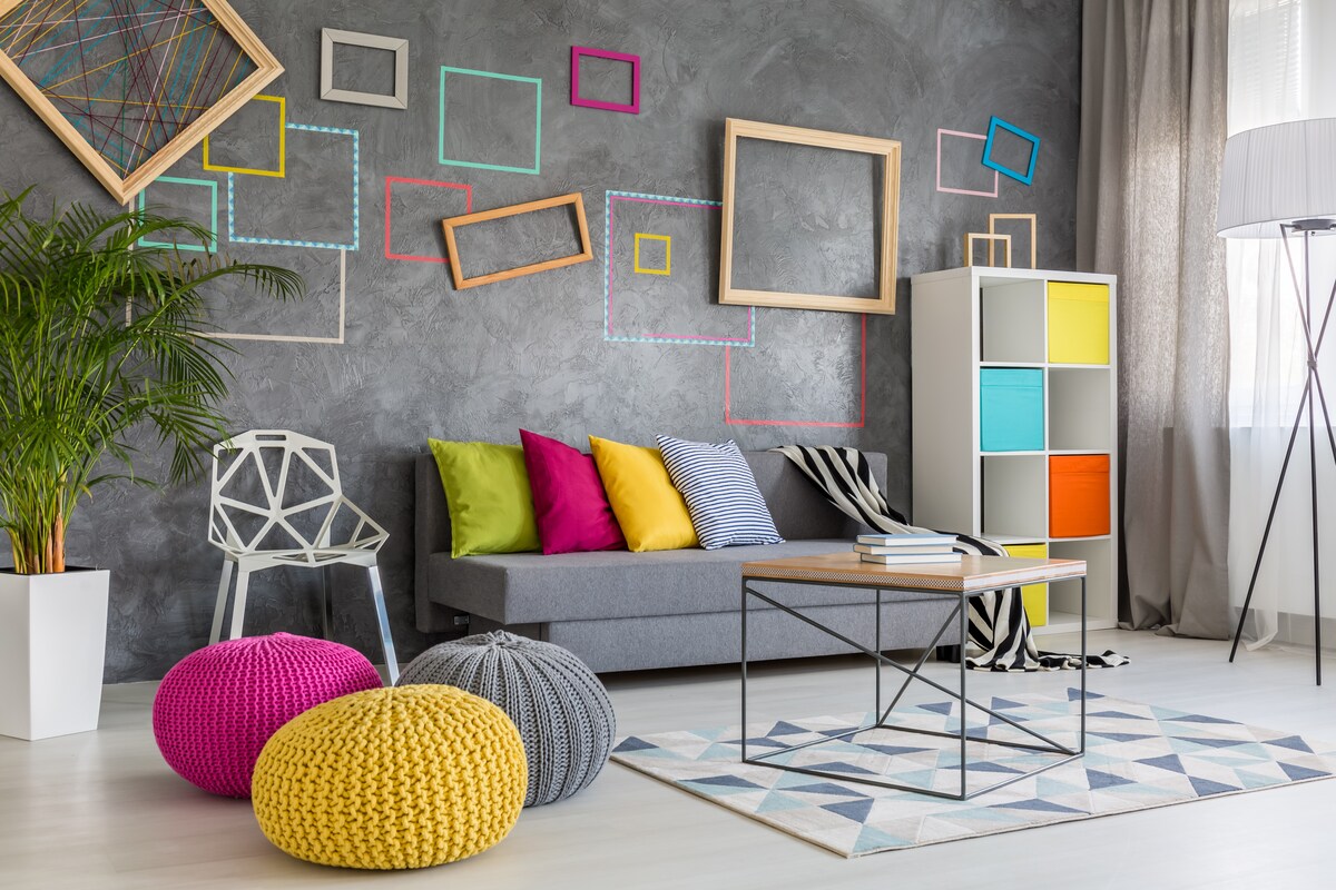 Playful Home Decor For A Living Room