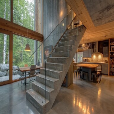 15 Latest L-Shaped Stair Design Ideas for Homes with Photos 2026
