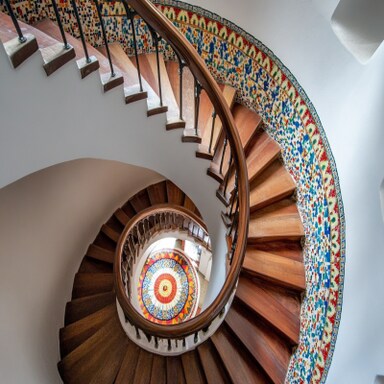 6 Latest Spiral Stair Design Ideas for Homes with Photos 2026