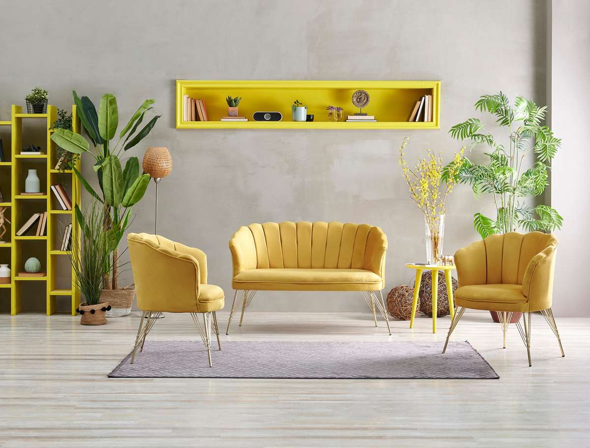 Add Sunshine To Your Home With this Living Room Design