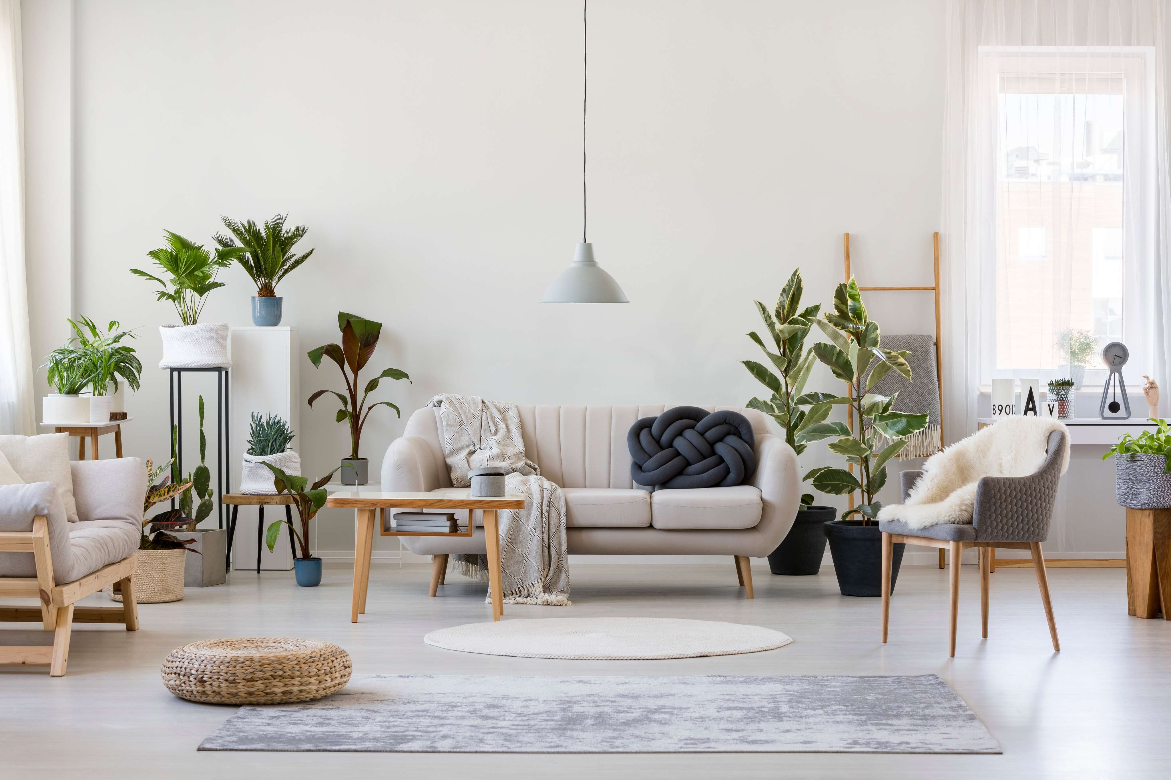 Textured Grey Living Room