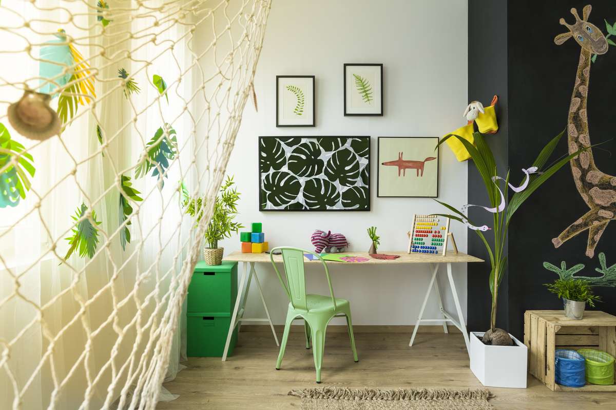 Wall Painting Designs for Kids Study Room
